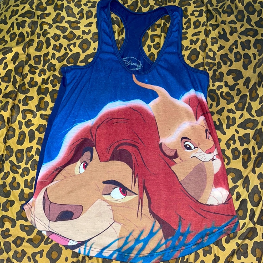 disney lion king tank top